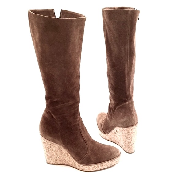 Barneys New York CO-OP Corinn’ Wedge Boots - Picture 2 of 13